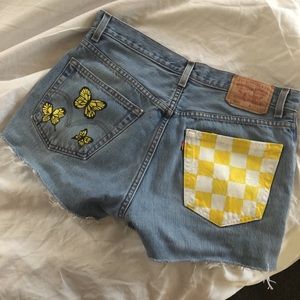 SOLD! Hand painted Levi’s